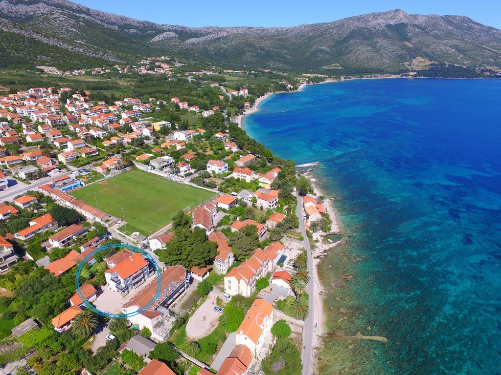 Villa Franka Orebić Esterno foto